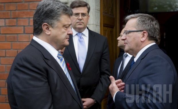 Президенты Украины и Польши