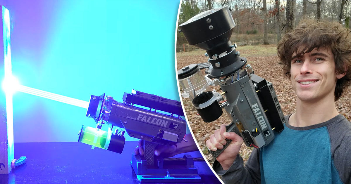 Un american a creat cel mai puternic laser portabil din lume.