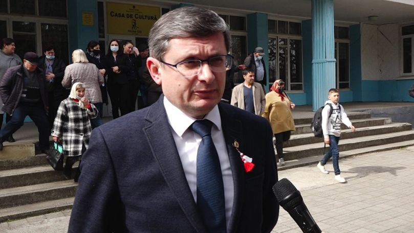 Председатель парламента Игорь Гросу. 