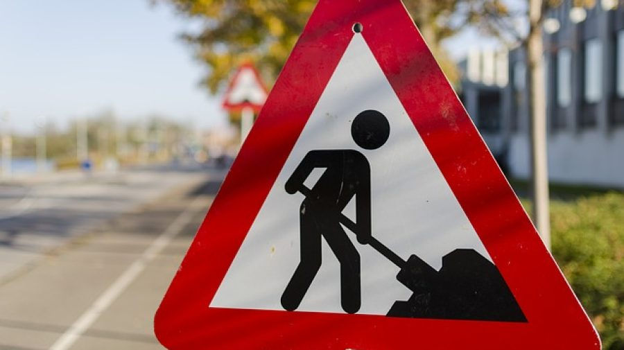 В центре Кишинева на несколько дней перекрывают улицу из-за ремонта.