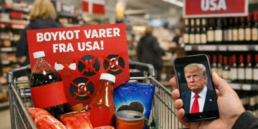 Cumpărătorii danezi boicotează produsele americane prin intermediul aplicațiilor.