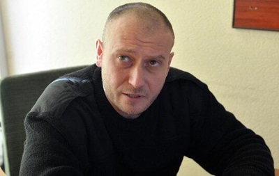 Лидер движения "Правый сектор" Дмитрий Ярош намерен баллотироваться в президенты Украины. Фото: tvi.ua