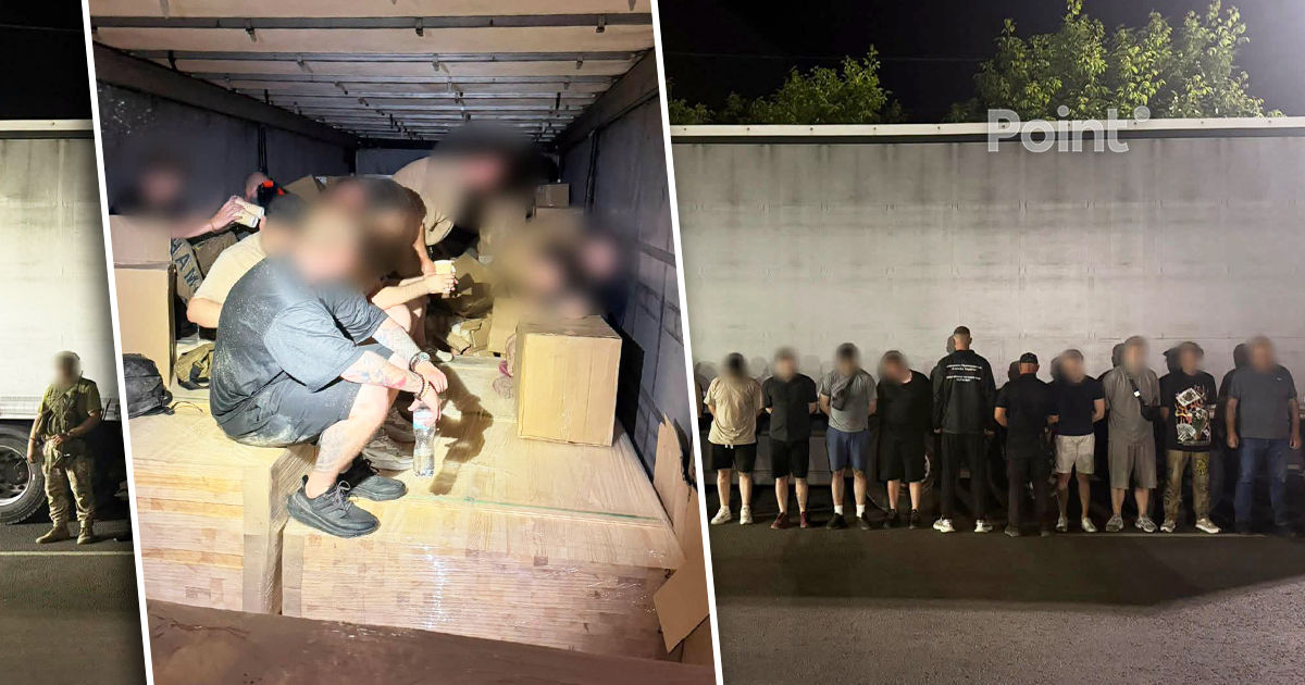Гражданин Молдовы пытался вывезти в грузовике с мебелью 10 украинцев.