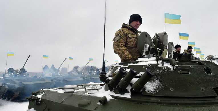 На передней линии – всего 14-15 тыс. бойцов. Фото: dnrespublika.info