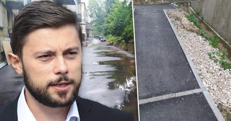 Киронда: "Муниципалитет не справляется с ремонтом дворов". Коллаж:  Point.md