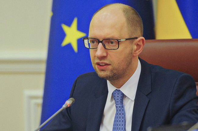 Премьер-министр Украины Арсений Яценюк.