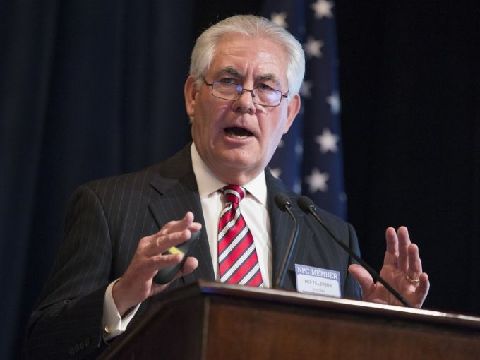 Secretarul de Stat Rex Tillerson a acuzat Rusia că a folosit tactici rău intenţionate împotriva SUA.
