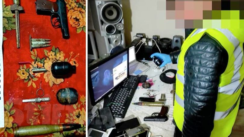 Целый арсенал боеприпасов хранил в своём доме житель Чореску.