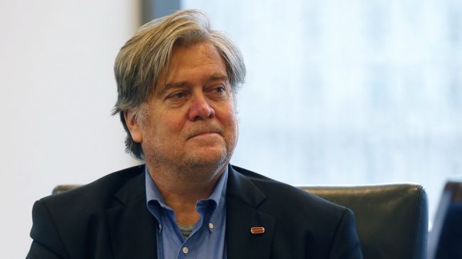 Бывший главный стратег президента США Стивен Бэннон.