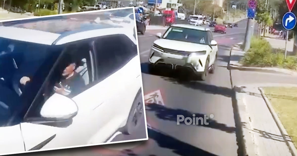 Полиция нашла водителя после публикации видео с нарушением ПДД в Кишиневе.