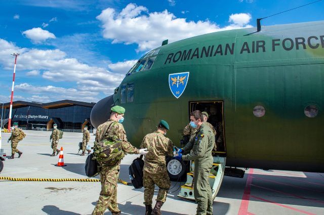 Румынская армия примет участие в миссии по оказанию гуманитарной помощи в Молдове.