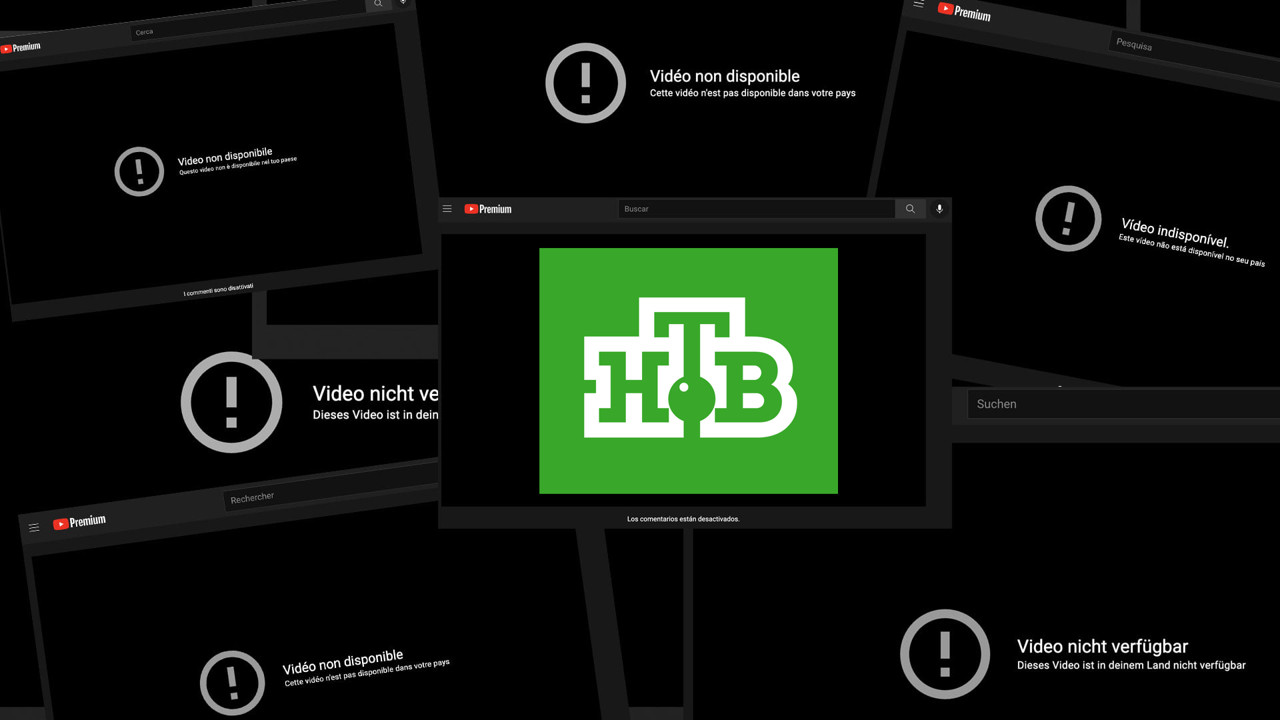 Google заблокировал каналы НТВ на YouTube по всей Европе.