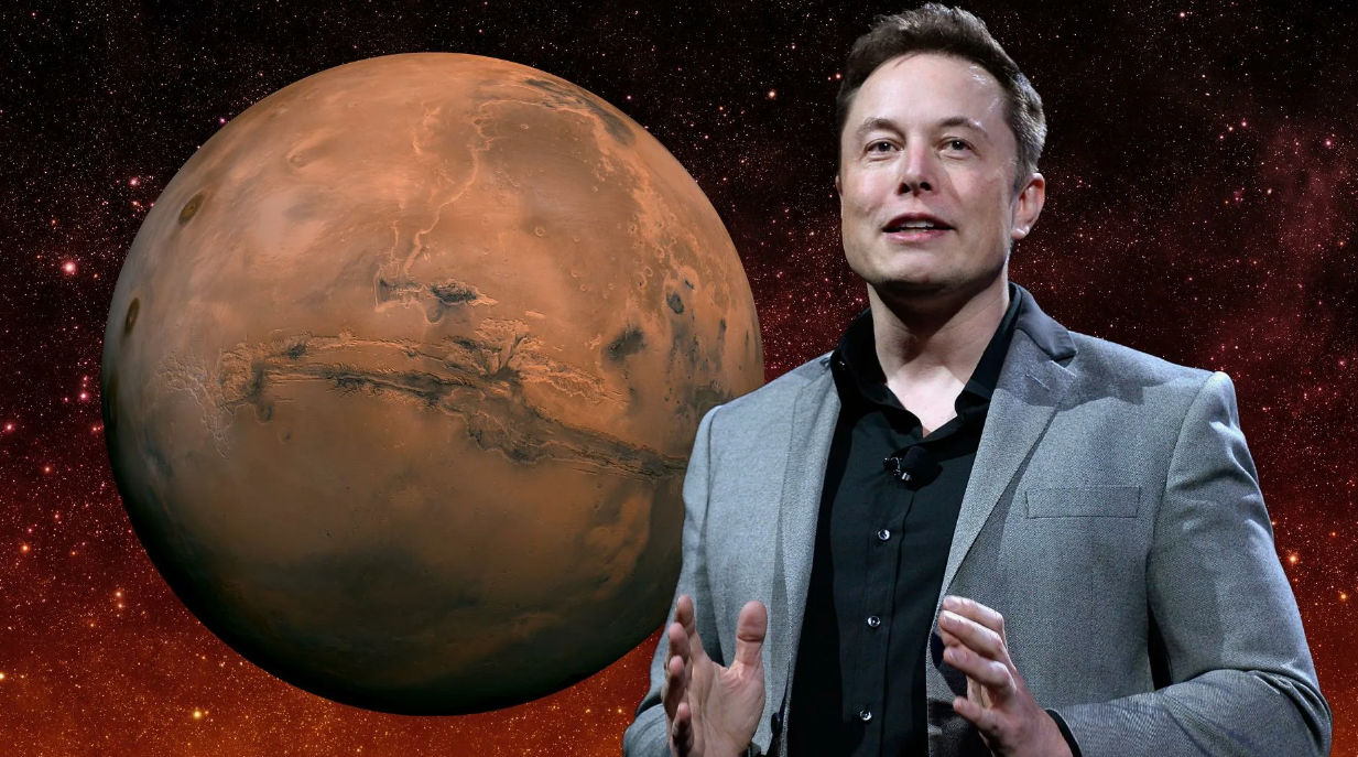 Musk: Primele nave spațiale vor fi lansate pe Marte peste doi ani.