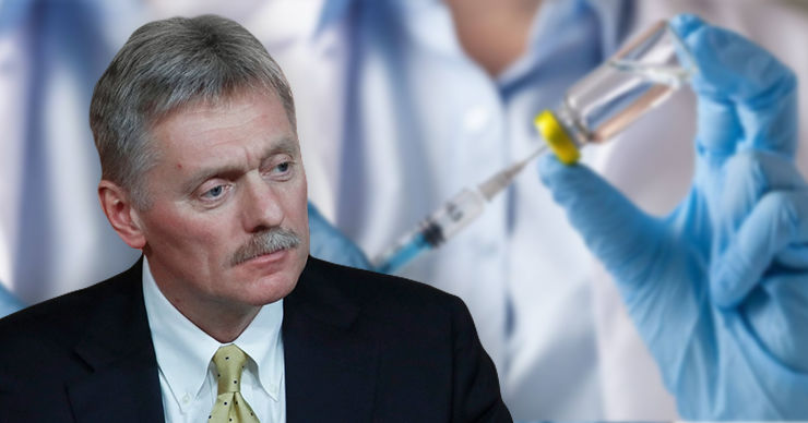 Пресс-секретарь президента РФ Дмитрий Песков: Вакцинация и ревакцинация от коронавируса в России неизбежны. Коллаж Point.md.