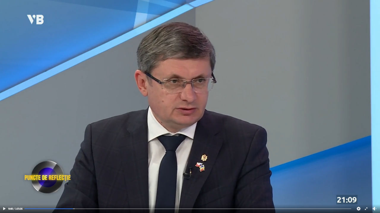 Председатель парламента Игорь Гросу.