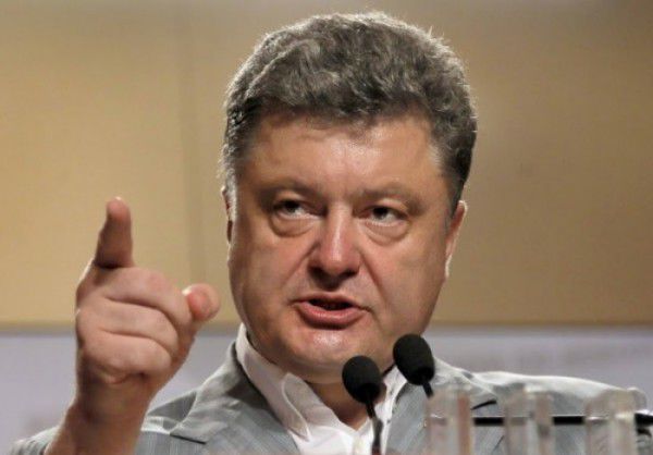 Președintele ucrainean Petro Poroșenko.