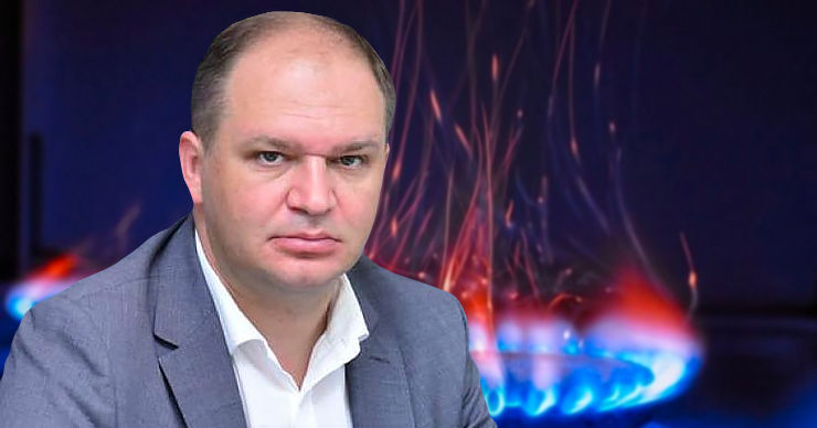 Ион Чебан о подорожании газа. Коллаж Point.md.