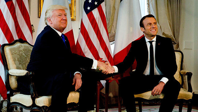 Трамп рассказал Макрону свои мысли о «глобальном потеплении». Фото: ria.ru
