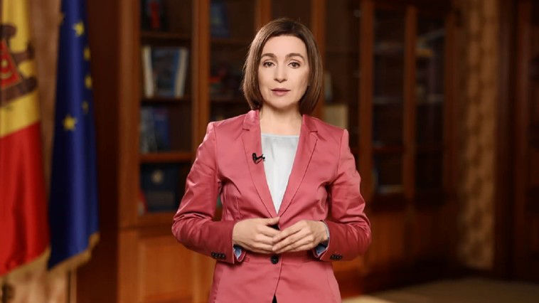 Президент Республики Молдова Майя Санду. 