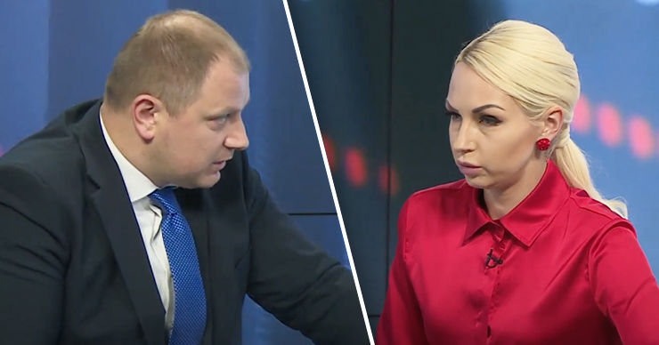 Глигор - Таубер: Вам повезло, что наше правосудие было разрушено Плахотнюком. Коллаж: Point.md