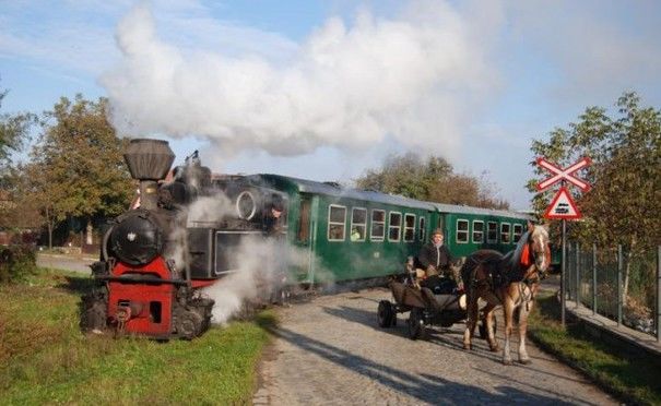 Singura mocăniţă din Hunedoara a fost repusă în circulaţie în scop turistic. Foto: mediafax.ro