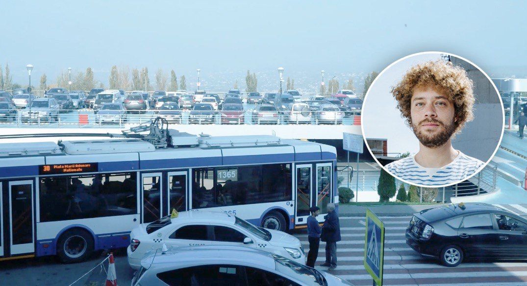 Блогер Варламов: В аэропорту Кишинева бардак с парковкой таксистов. Фото: Point.md
