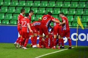 Сборная Молдовы поднялась на две строчки в рейтинге ФИФА.
