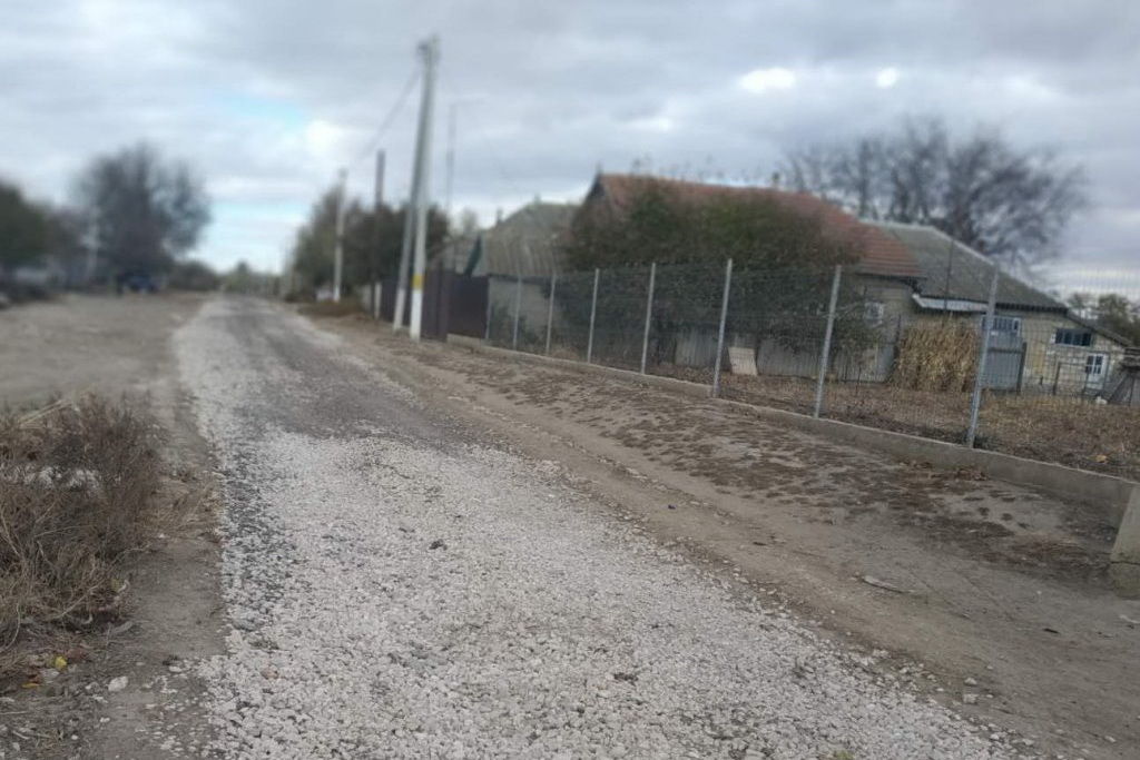 Ремонт дорог в ряде сел Гагаузии продолжается.
