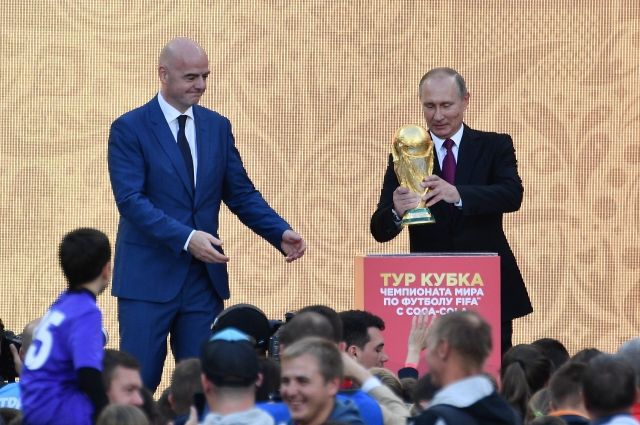 Путин предложил учредить медаль ЧМ-2018.