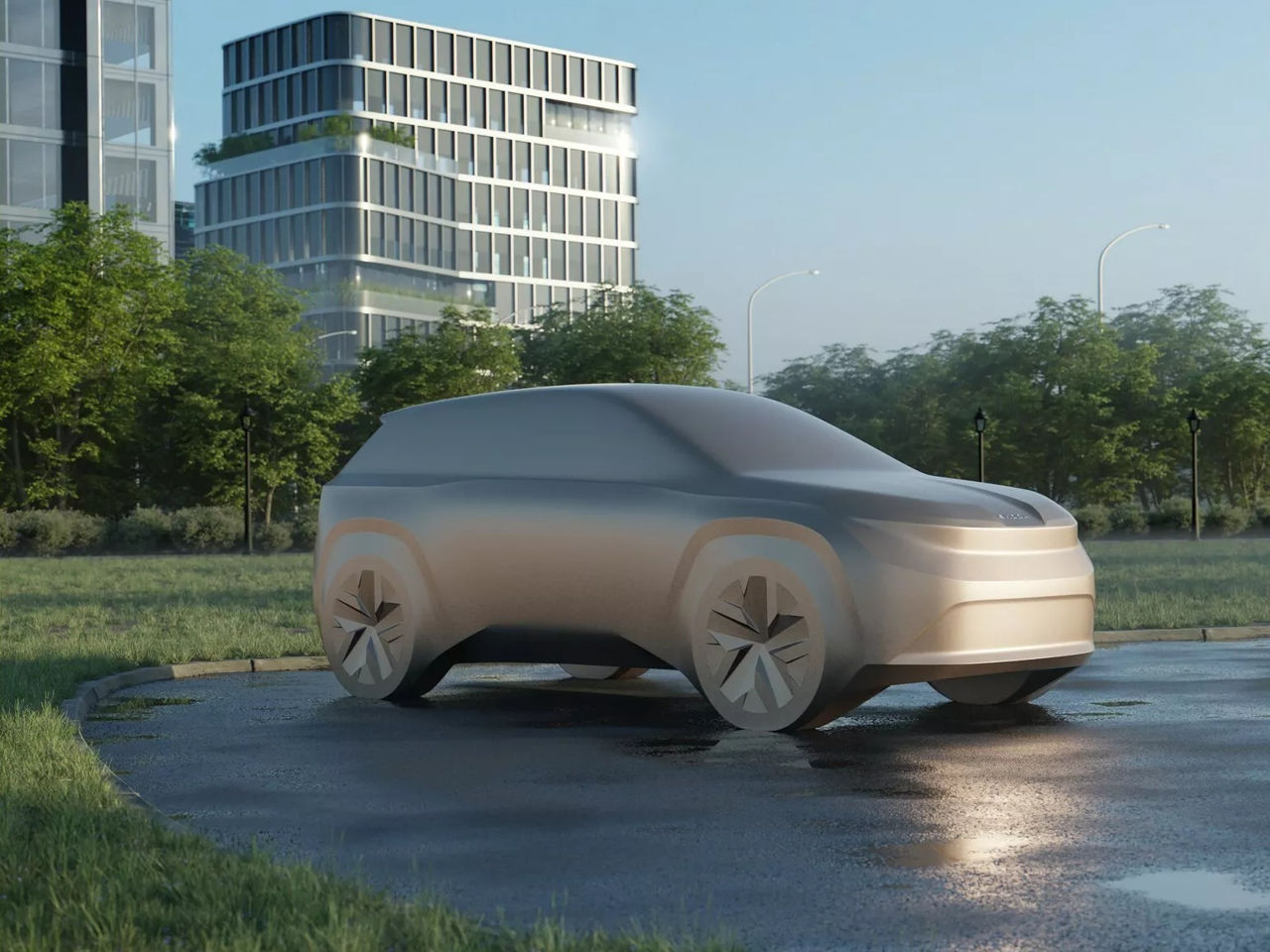 Бюджетный электрокар Skoda за 25 000 евро.