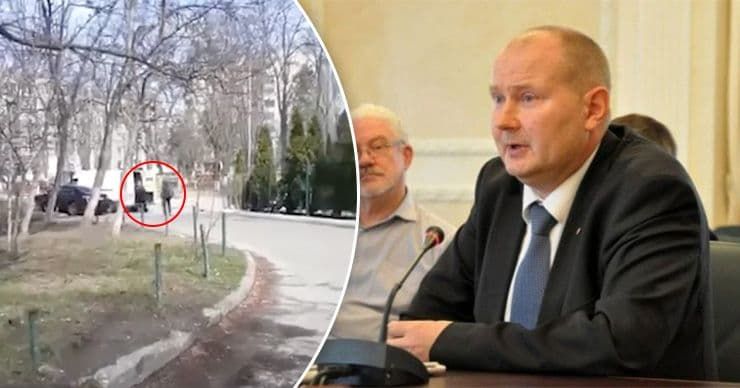 Появились подробности похищения украинского судьи Чауса в Кишинёве. Коллаж: Point.md.