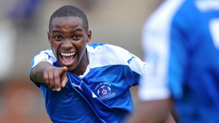Luyanda Ntshangase, atacantul de 21 de ani al celor de la Maritzburg United.