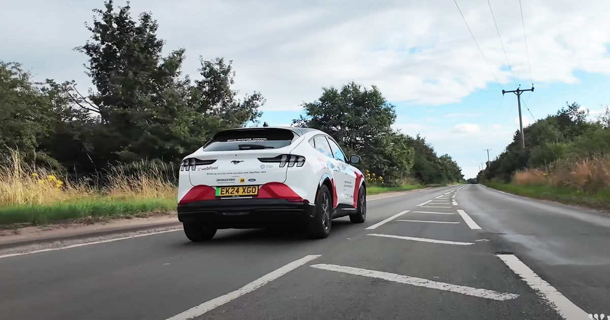 Automobilul electric Ford stabilește un nou record de autonomie fără reîncărcare.