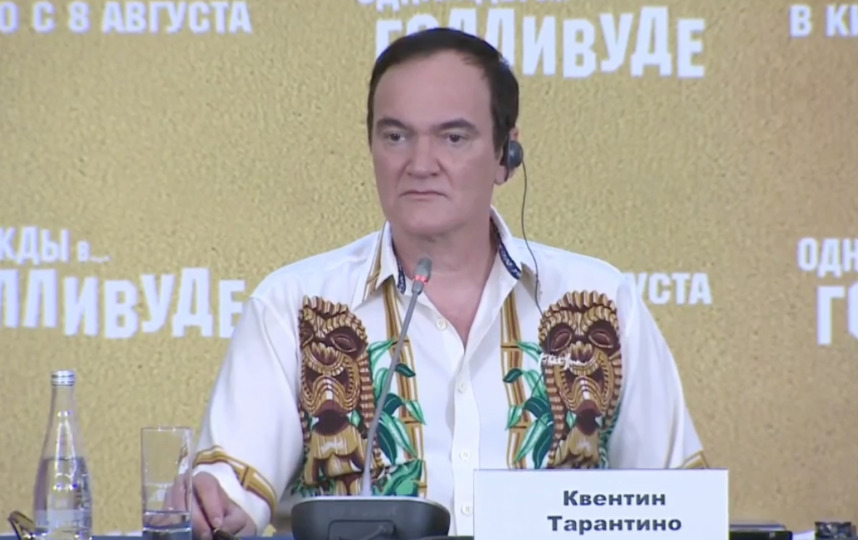 Во время пресс-конференции в Москве Квентин Тарантино назвал свой любимый русский фильм.