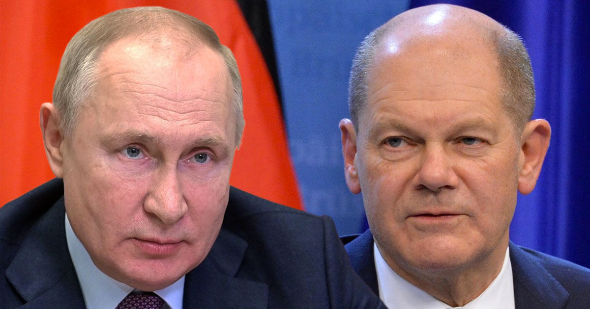 Канцлер Шольц осудил ракетные удары РФ по гражданским целям в Украине. 