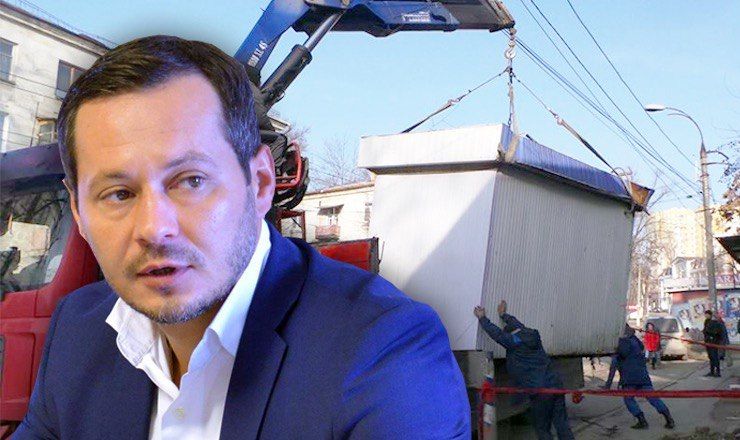 Кодряну еще будучи качестве мунсоветника попросил бывшую администрацию не превращать город в "Шанхай киосков".