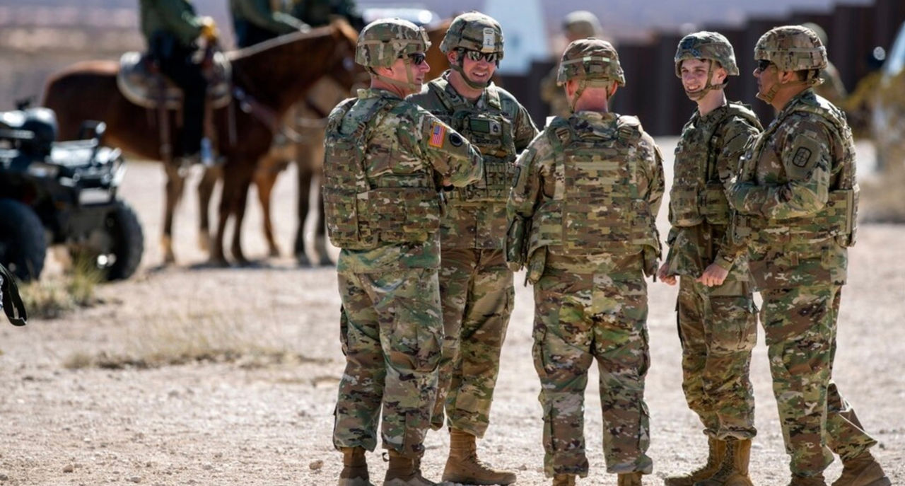 SUA vor trimite aproximativ 3.000 de militari la frontiera cu Mexicul.