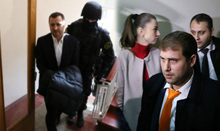 Бизнесмен Илан Шор более часа находились вместе в зале заседаний суда.