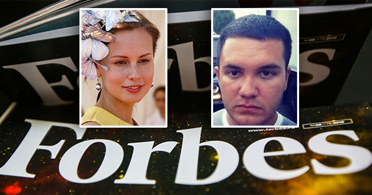 Forbes составил рейтинг богатейших наследников российских миллиардеров. Коллаж Point.md.