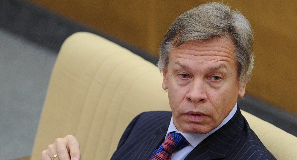 Российский сенатор Алексей Пушков.