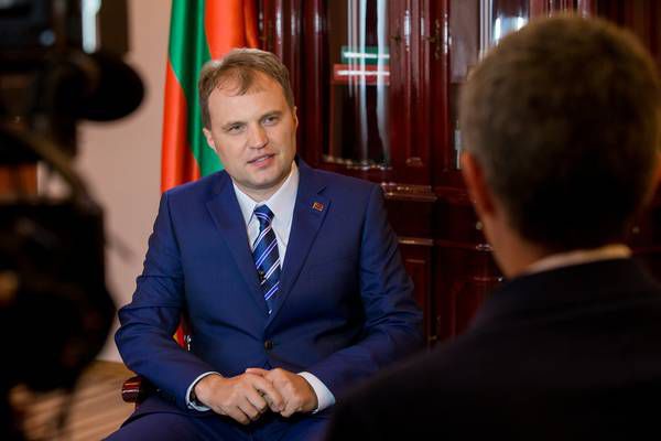 Лидер Приднестровья Евгений Шевчук.