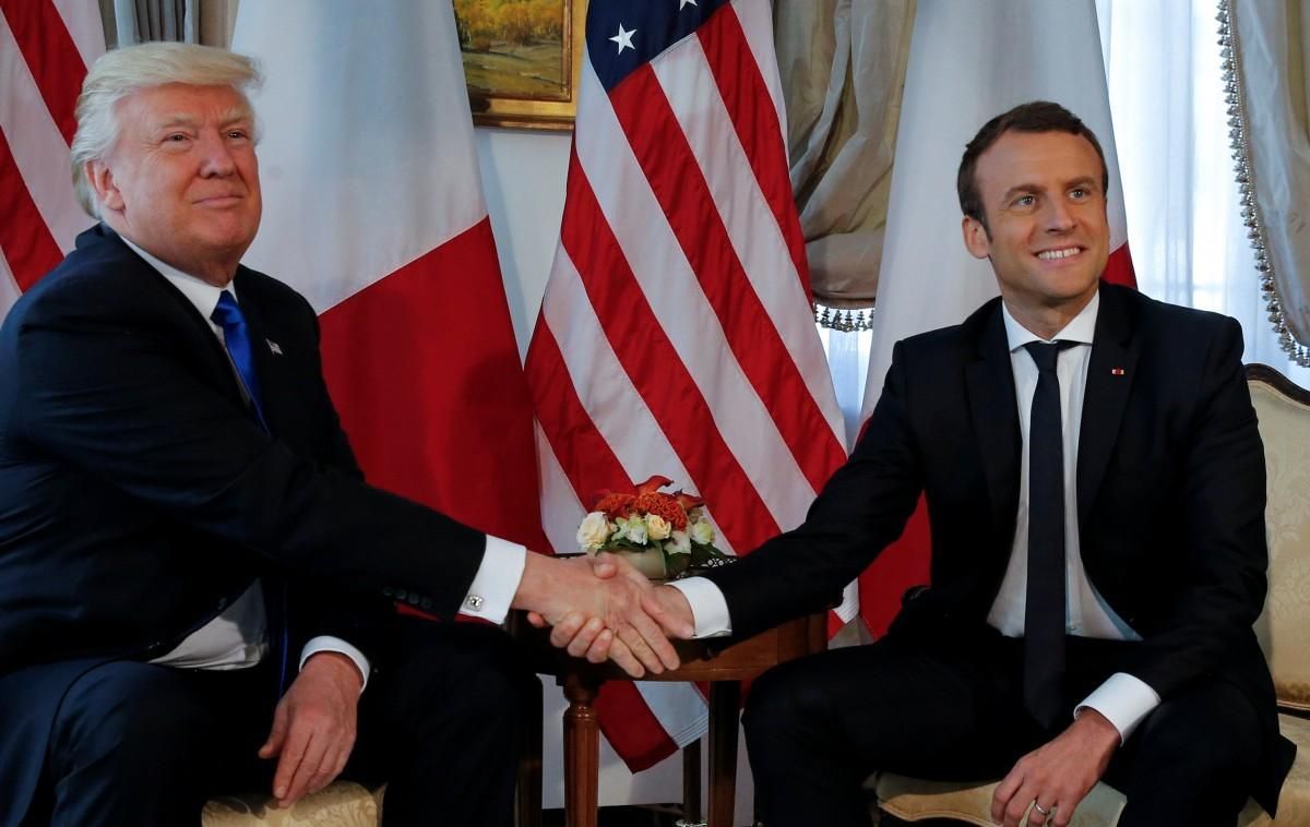 Трамп напомнил о низких рейтингах Макрона и призвал вернуть Франции величие.