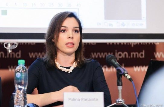 Секретарь Коалиции за свободные и честные выборы Полина Панаинте.