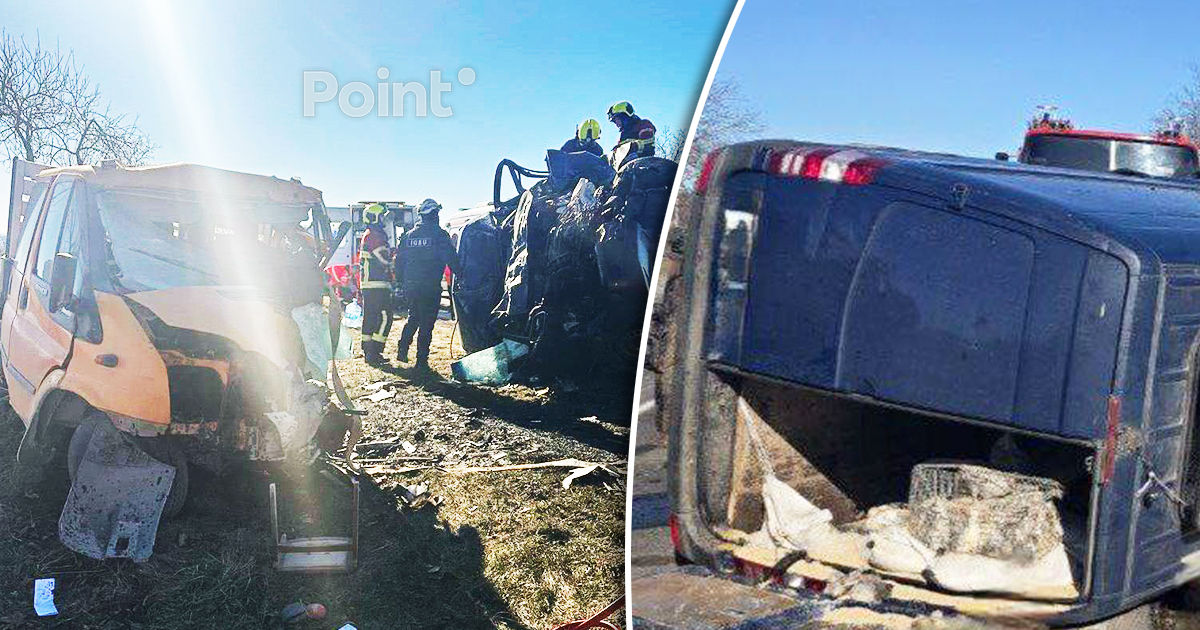 Accident grav la Strășeni: Două persoane au decedat.
