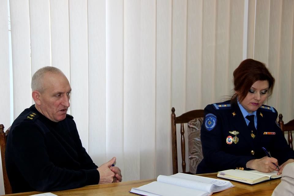 Генерал-майор Михаил Харабажиу подчеркнул важность участия диаспоры в развитии общественной безопасности в селах РМ. Фото: facebook.com/ Inspectoratul General pentru Situații de Urgență al MAI.