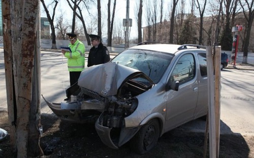 Общее число ДТП по сравнению с периодом, когда в Молдове шел снег, снизилось больше чем в полтора раза.