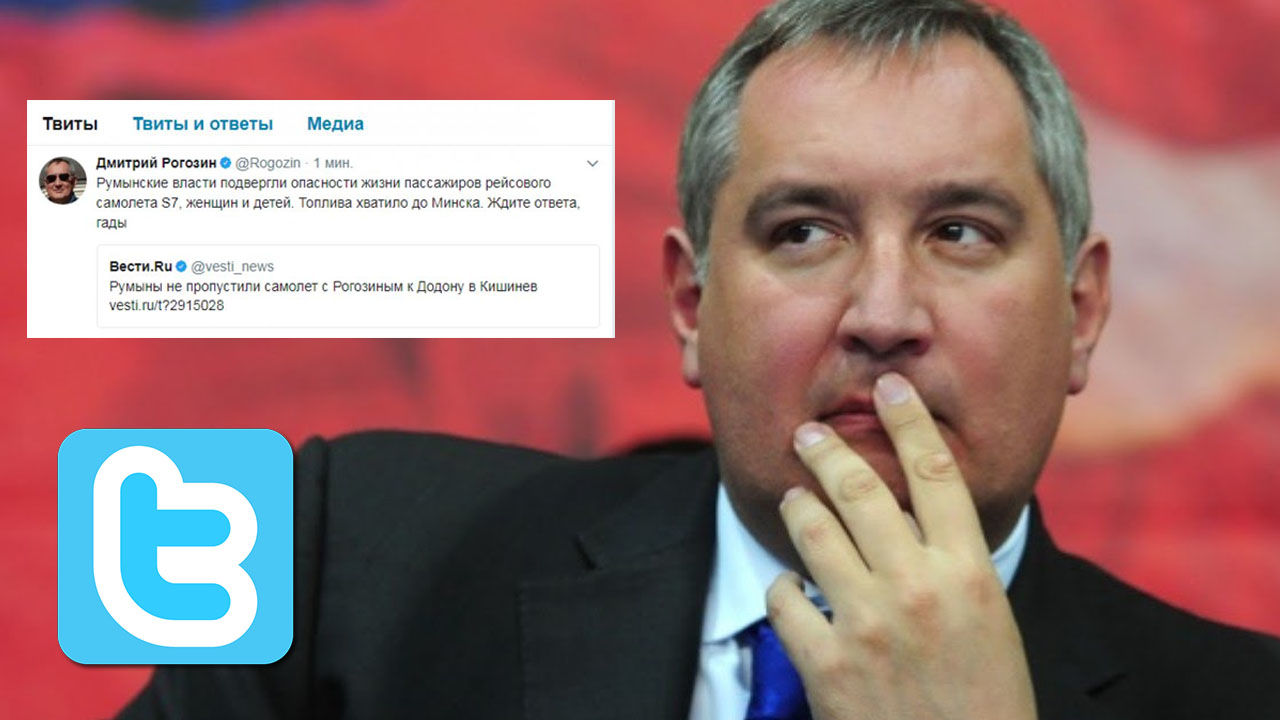 De ce a șters Rogozin mesajele la adresa României de pe Twitter