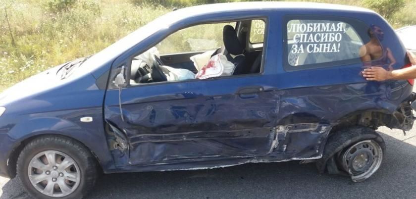 Accident la Orhei: Automobile grav avariate și doi șoferi răniți