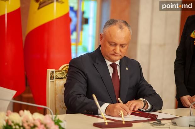 Президент Республики Молдова Игорь Додон. 