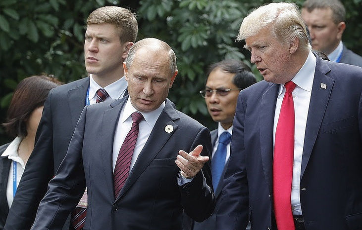 Трамп ожидает, что встреча с Путиным укрепит мир и безопасность на всей планете. Фото: tass.ru